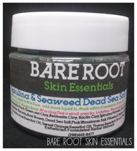 Spirulina and Seaweed Dead Sea Salt Clay Facial Mask