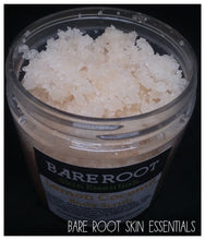 Lemon coconut body scrub