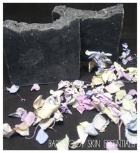 Tea tree and rosemary activated charcoal acne facial bar