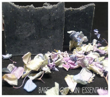 Tea tree and rosemary activated charcoal acne facial bar
