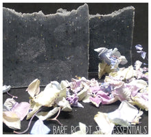 Tea tree and rosemary activated charcoal acne facial bar
