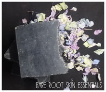 Tea tree and rosemary activated charcoal acne facial bar
