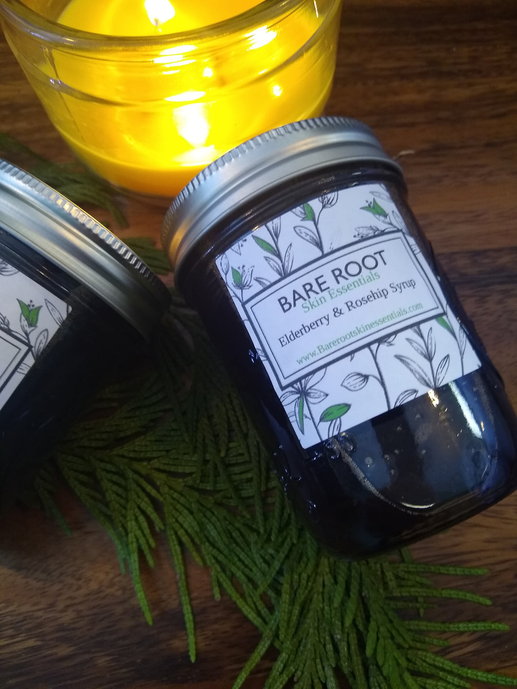 Elderberry and Rosehip Syrup